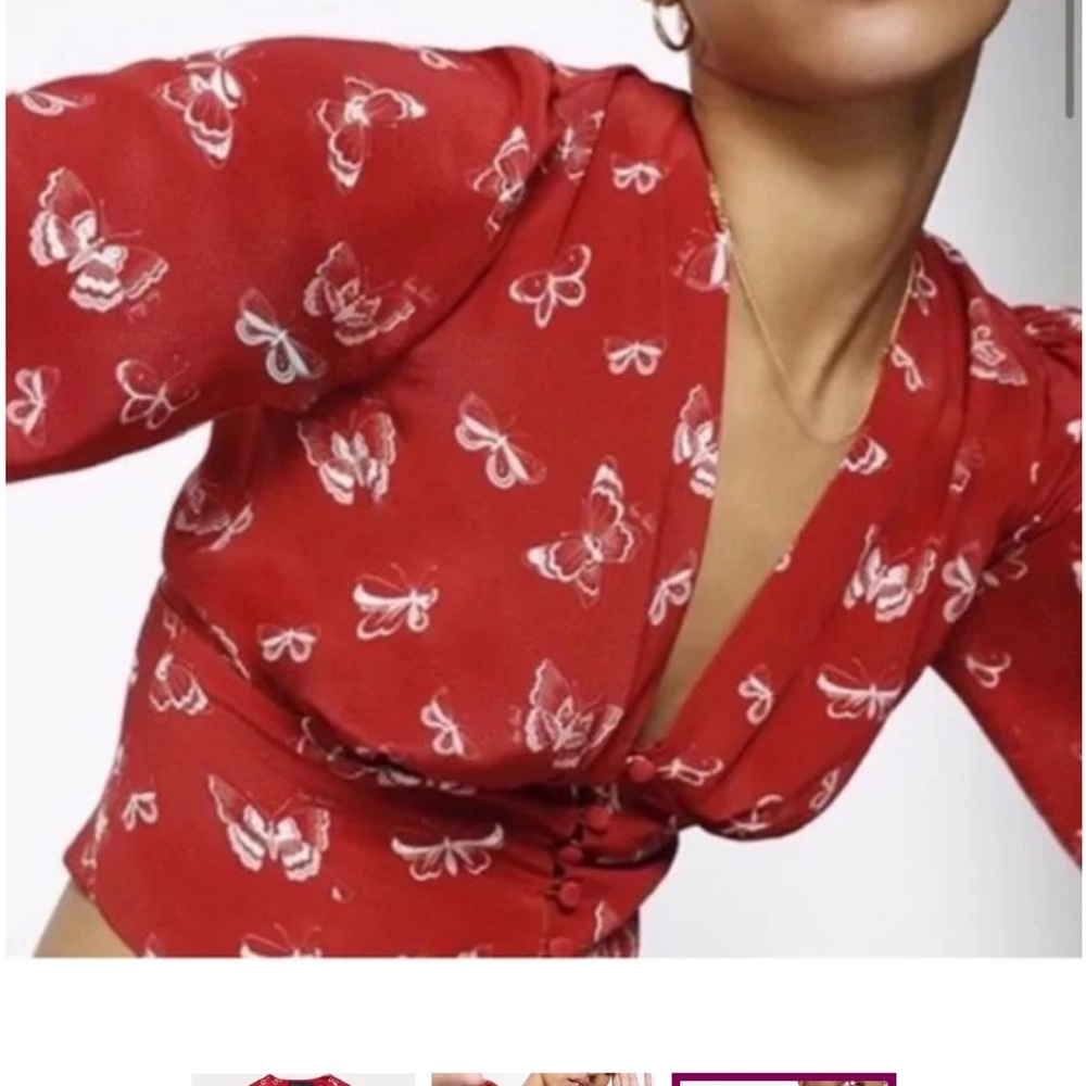 Realisation par the kaia in red butterfly XS